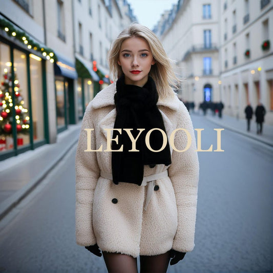 Hand Knitted Black Cotton Scarf, Elegant Winter Warm Scarf