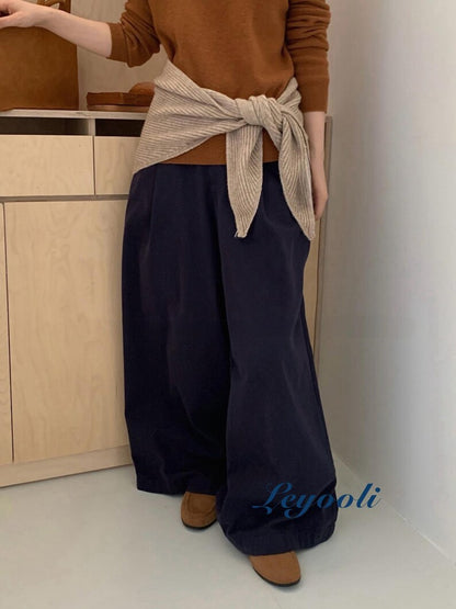 Handmade Ribbed Knit Triangle Scarf: Pumpkin Beige Cozy Shawl